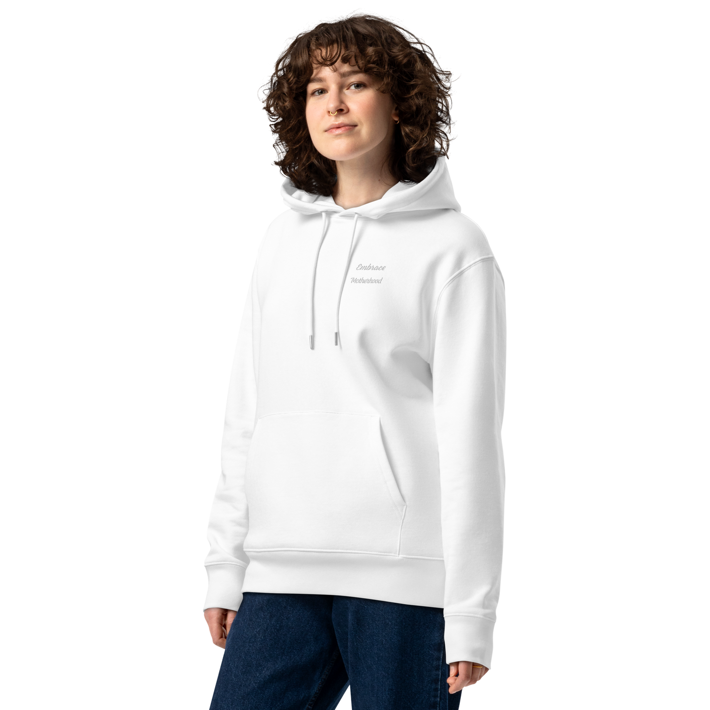 Unisex Motivational and Minimalist Eco Hoodie
