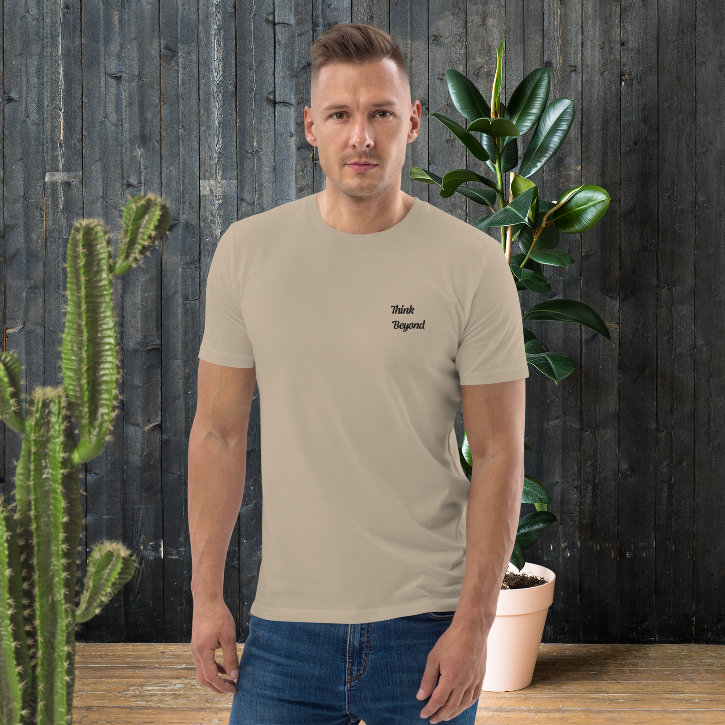 Think Beyond | Unisex Organic Cotton T-shirt