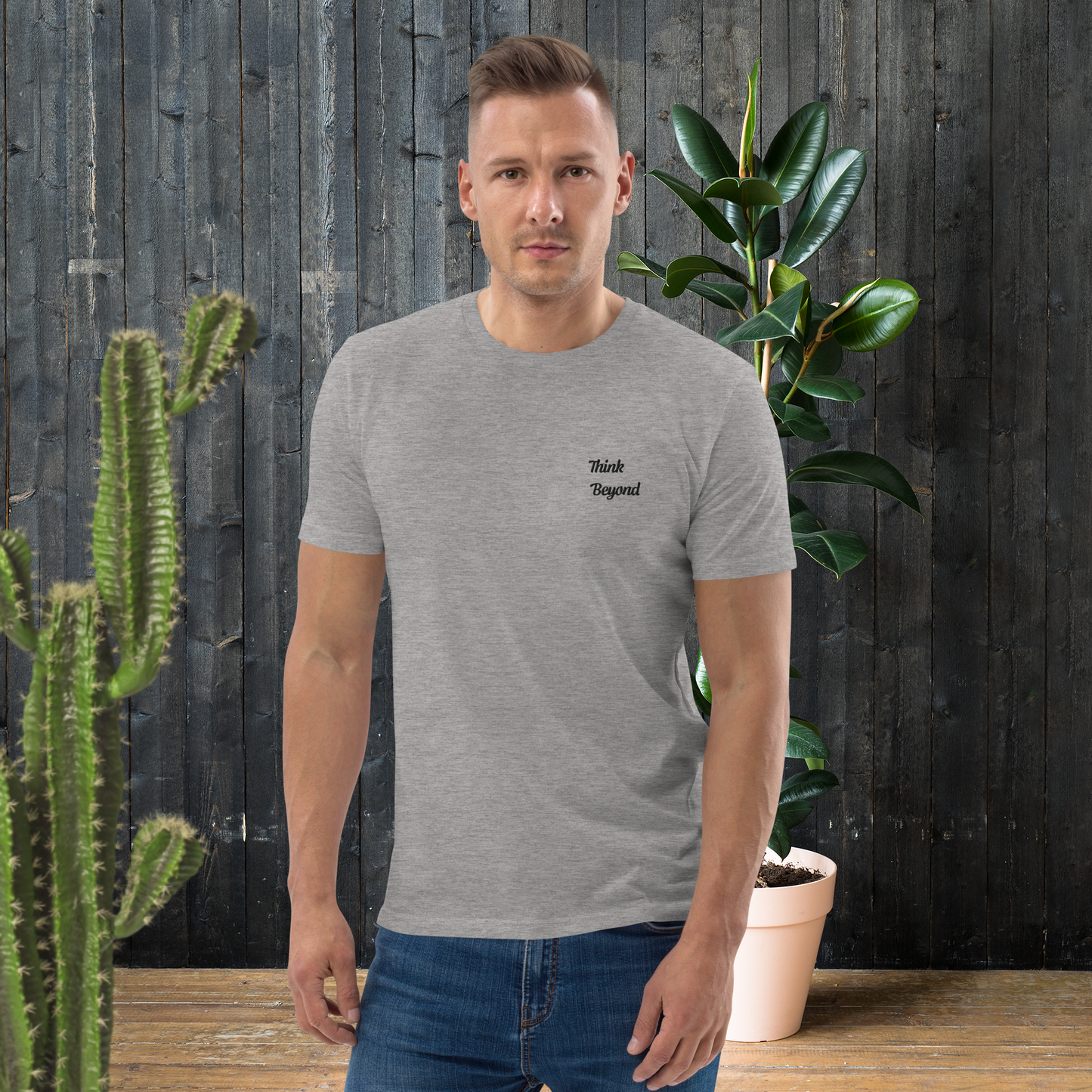 Think Beyond | Unisex Organic Cotton T-shirt