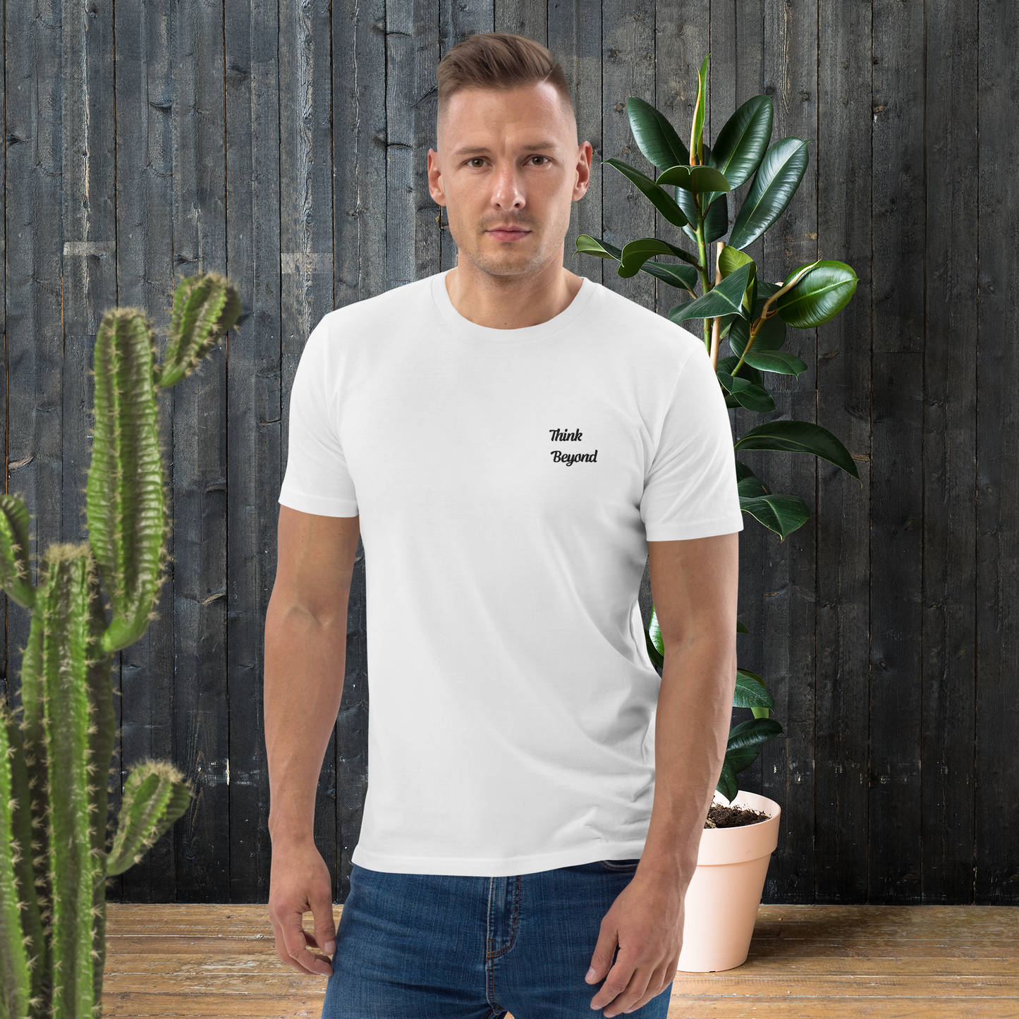 Think Beyond | Unisex Organic Cotton T-shirt