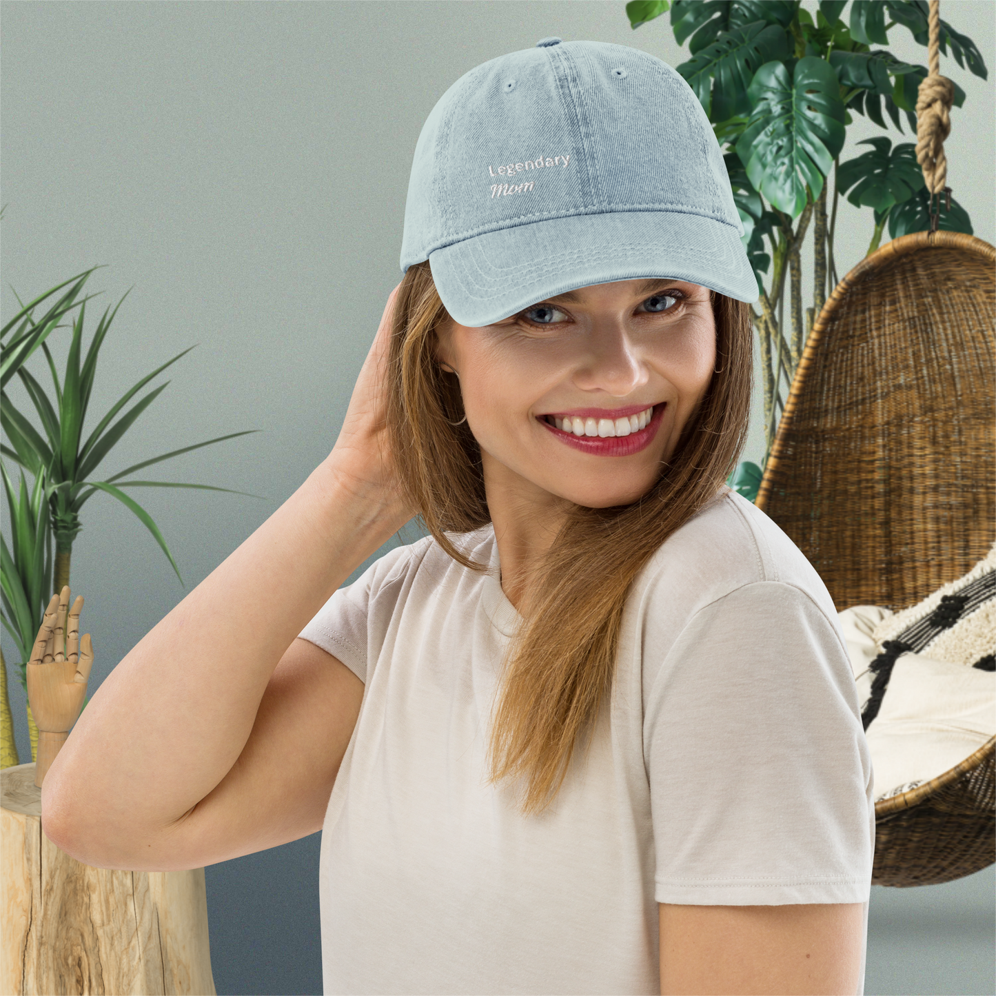 Legendary Mom | Denim Cap