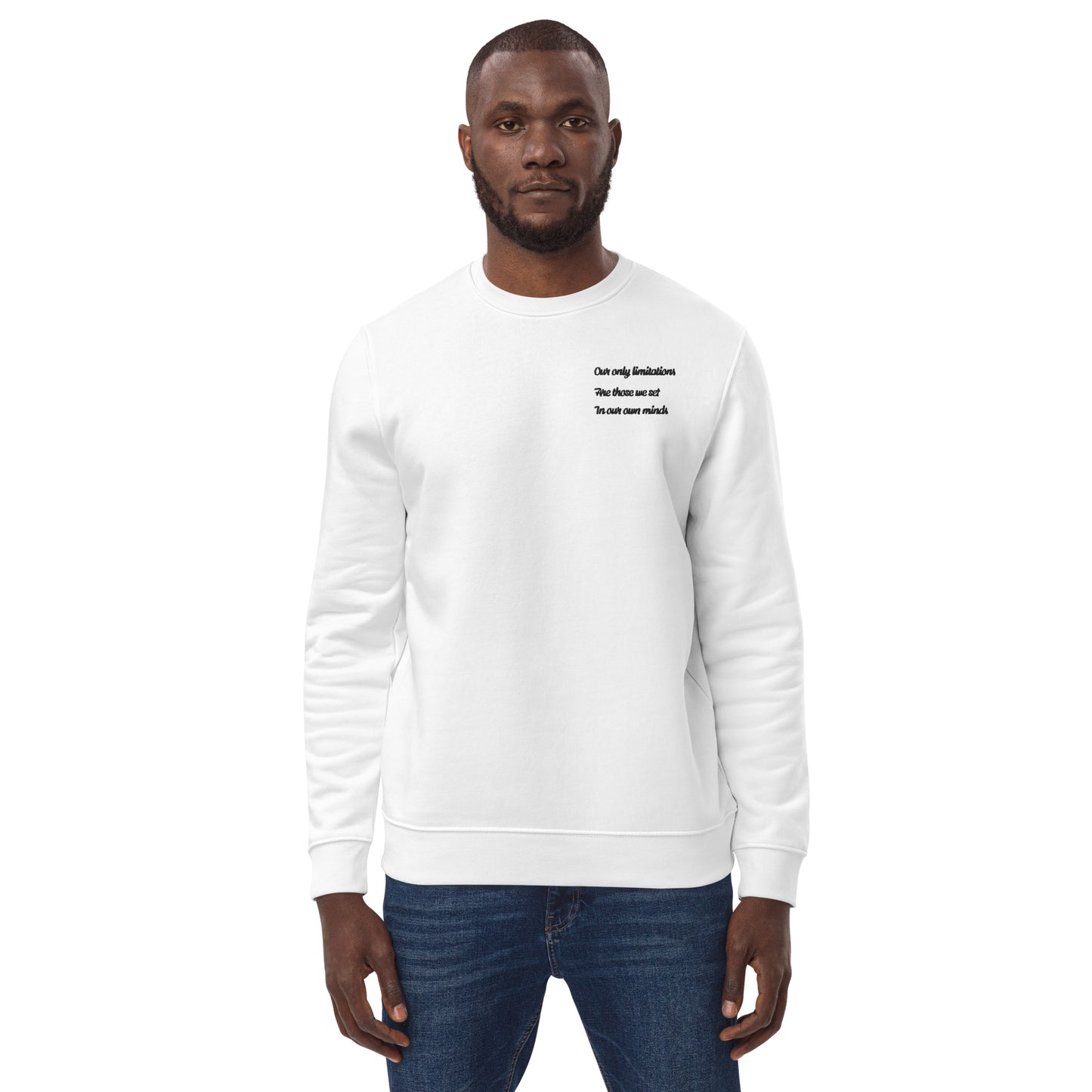 Our Own Limitations | Unisex Eco Sweatshirt