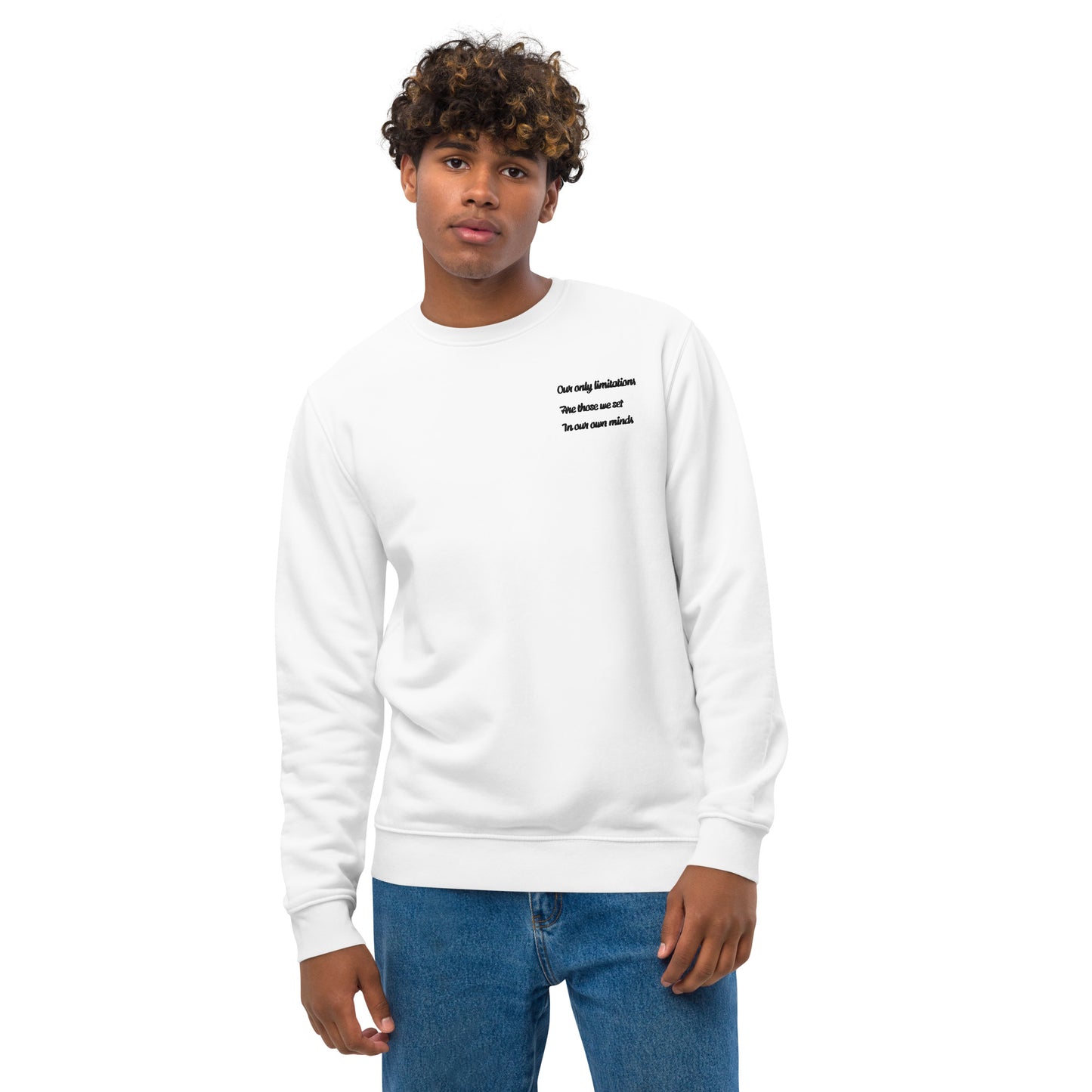 Our Own Limitations | Unisex Eco Sweatshirt