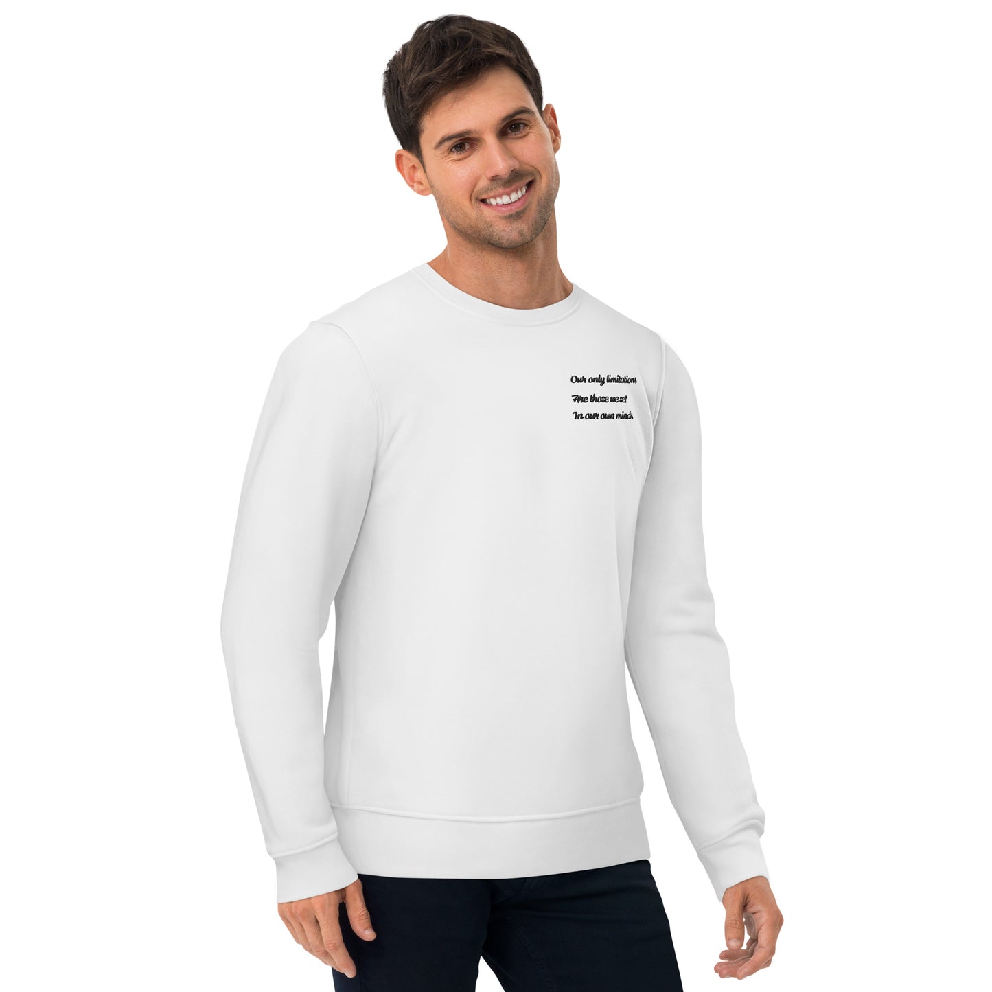 Our Own Limitations | Unisex Eco Sweatshirt