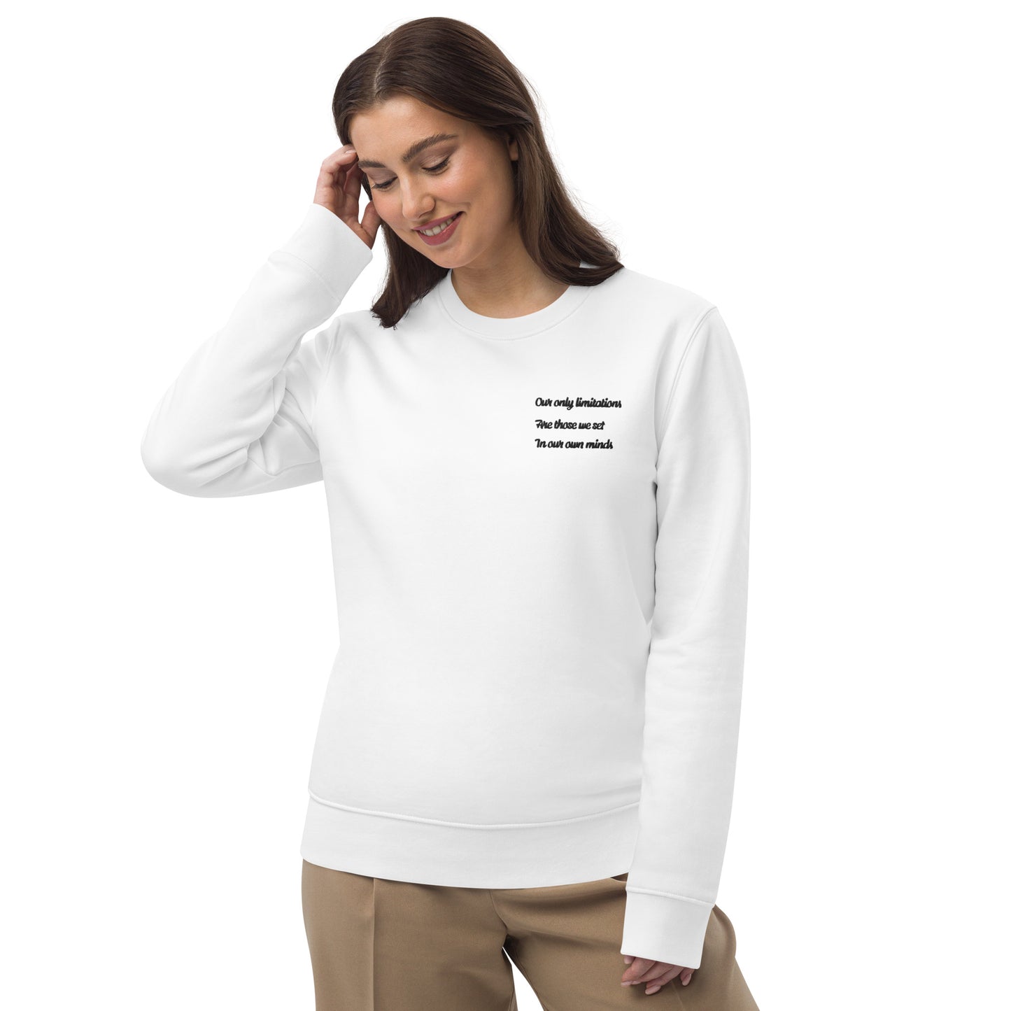 Our Own Limitations | Unisex Eco Sweatshirt