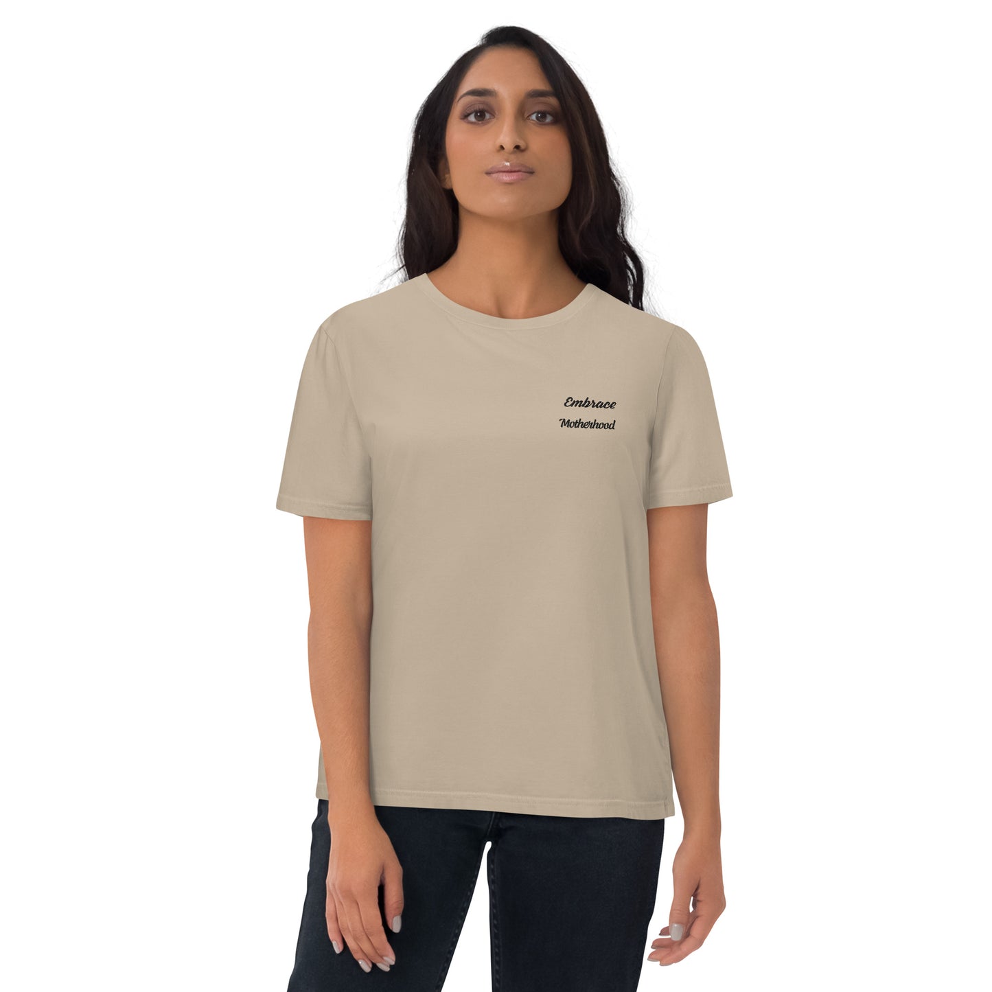 Organic Cotton Sustainable Desert Dust T-shirt Motivational Minimalist