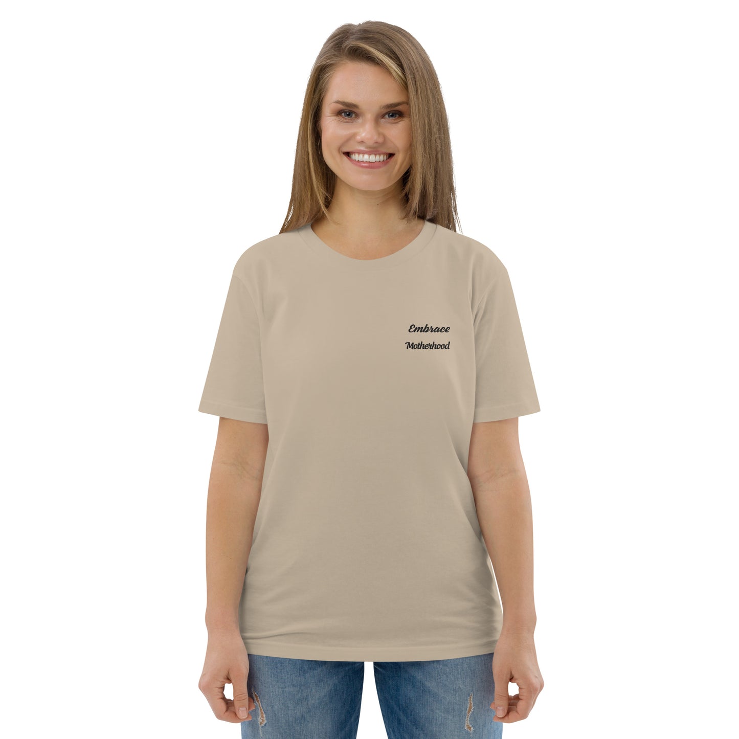 Organic Cotton Sustainable Desert Dust T-shirt Motivational Minimalist