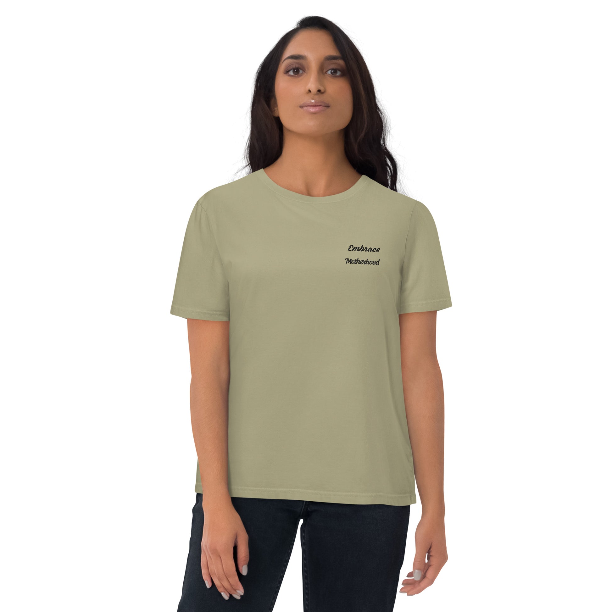 Organic Cotton Sustainable Sage T-shirt Motivational Minimalist