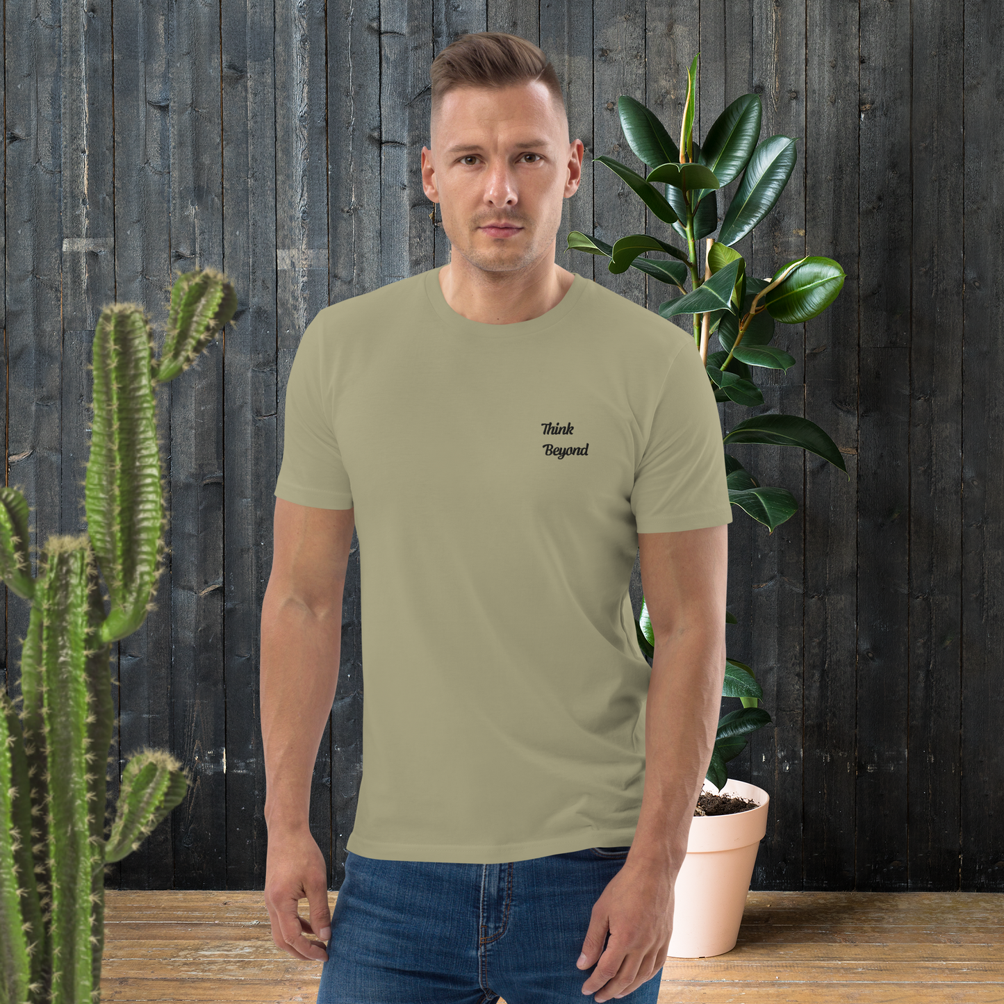 Think Beyond | Unisex Organic Cotton T-shirt